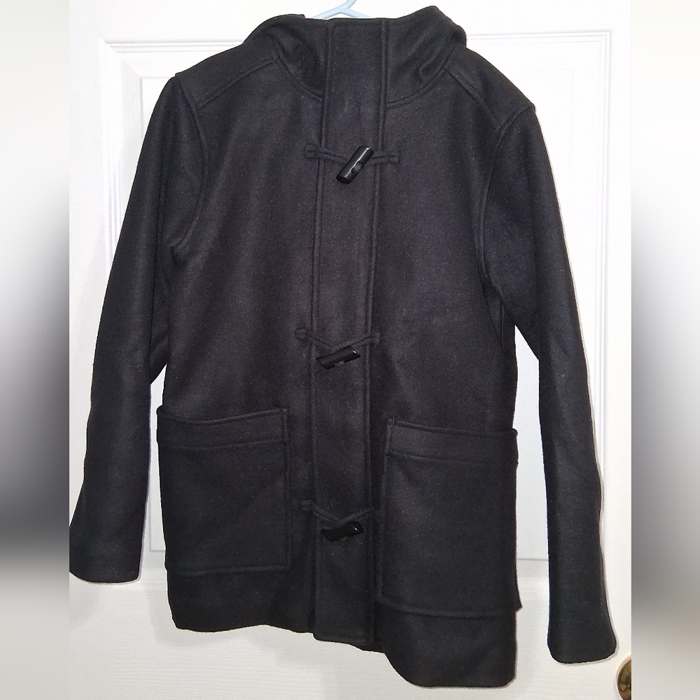 Old Navy Kids Charcoal Pea Coat